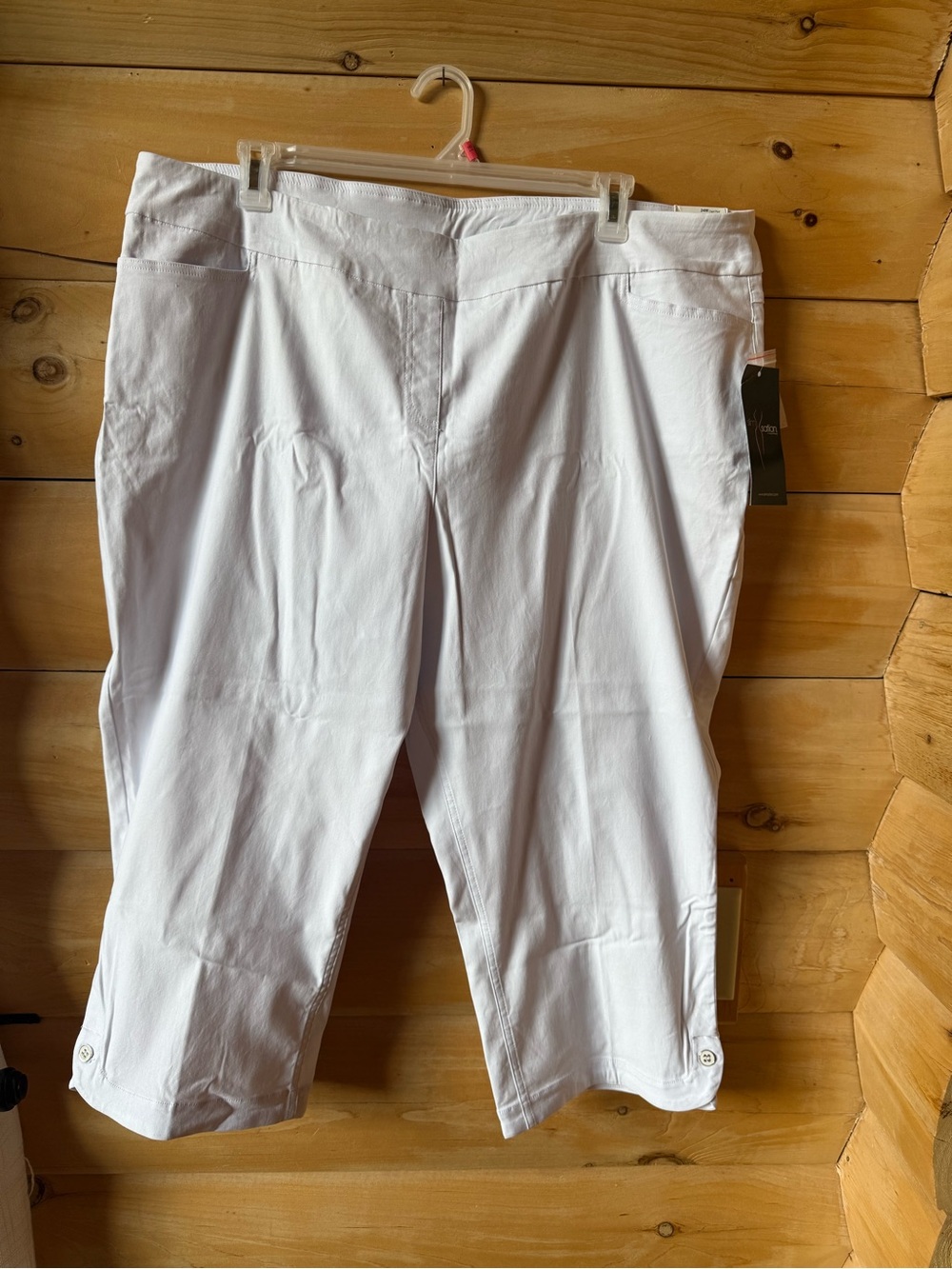 Multiples Slim-sation White Capris